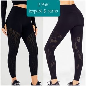 2 pair of Fabletics Sculptknit Leggings
